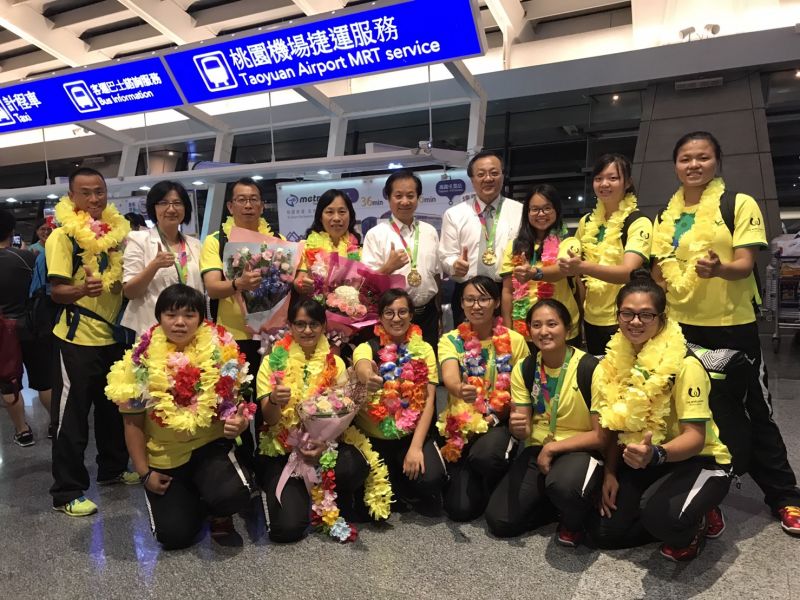 拔河 我國女子拔河聯隊世運會4連霸凱旋歸國 麗台運動報
