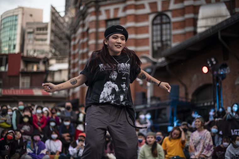 謝毓瑄獲得HIPHOP4LADY女子街舞賽事冠軍。官方提供