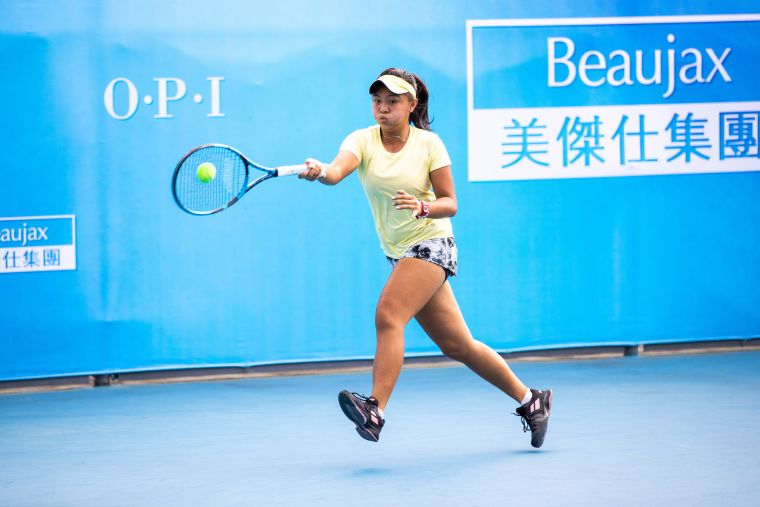蔡宇甯挑戰16歲女子組雙料冠軍。海碩整合行銷提供