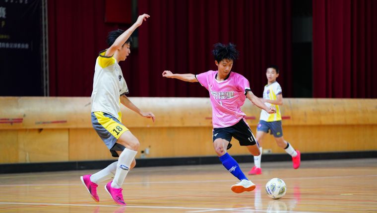 佳里國中11號鄭志杰第40分鐘獻絕殺。大會提供