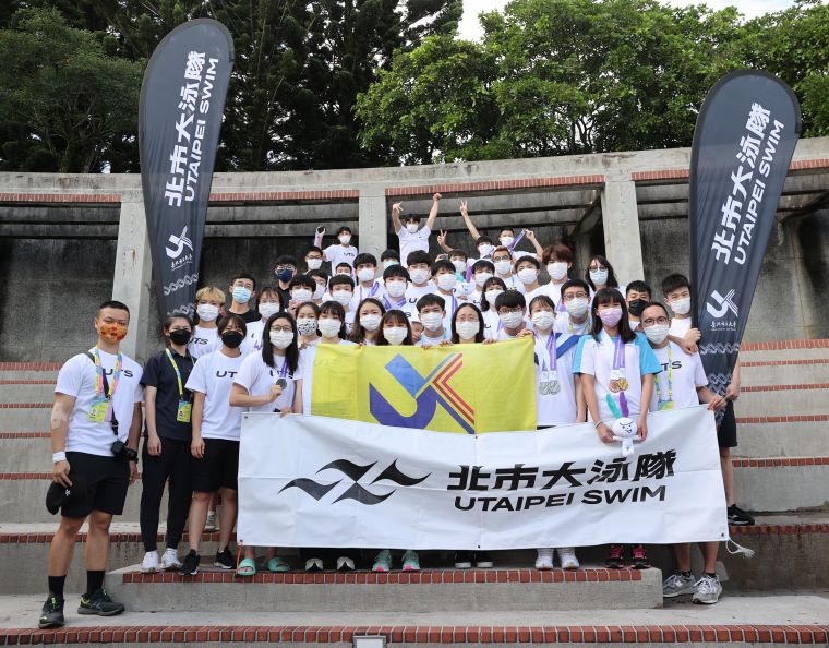 北市大泳隊今年全大運成績亮眼。李天助攝
