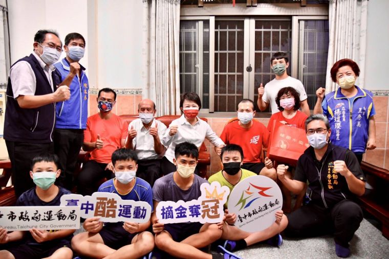 台中柔道國手李凱琳奪帕運第五名-盧市長讚-引以為榮。台中運動局提供