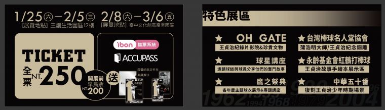 棒球 王貞治榮光的軌跡 海外展大年初一登場 麗台運動報
