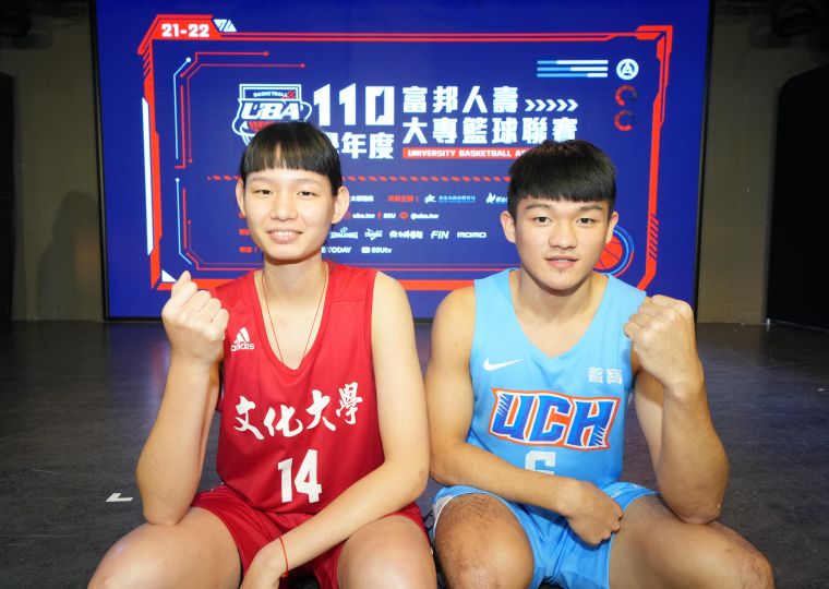 文化大學郭虹廷(左)、健行科大徐宏瑋(右)。大會提供