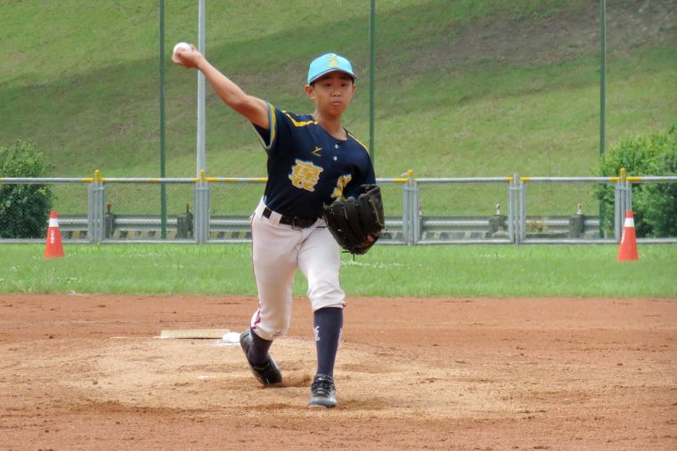 雲縣褒忠先發投手許祐愷奪勝。大會提供