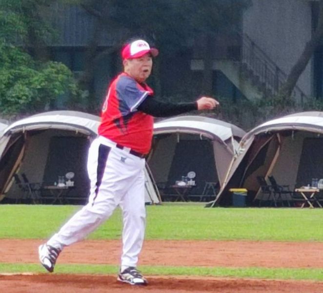 李憲宗過去是中華隊主力投手。棒球名人堂協會提供