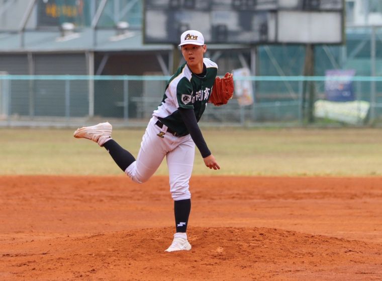 白河投手阮裕智先發主投6局。大會提供