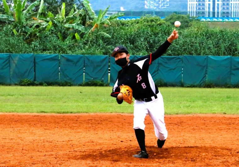 磐石高中林保佑先發7局送出7次三振和1次四死球。大會提供