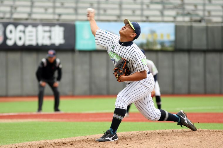 臺北興富發先發投手張健耀投6.1局無失分,在生日奪勝投。大會提供