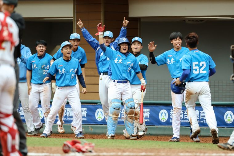 台東大學隊史首度挺進冠軍戰。大專體總提供