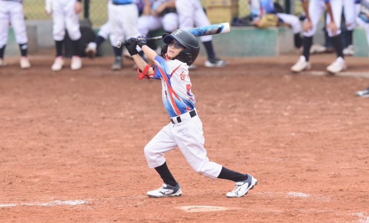 追分國小的陳閔炫是愛打棒球的小學霸。徐生明棒球發展協會提供