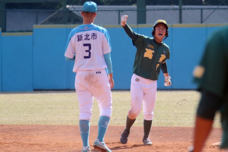 高苑第六棒辛誌揚單場3支2。大會提供