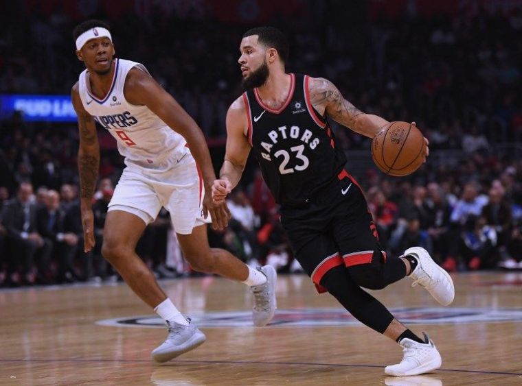 暴龍當家主控凡利特(Fred VanVleet)狀況維持非常穩定。法新社
