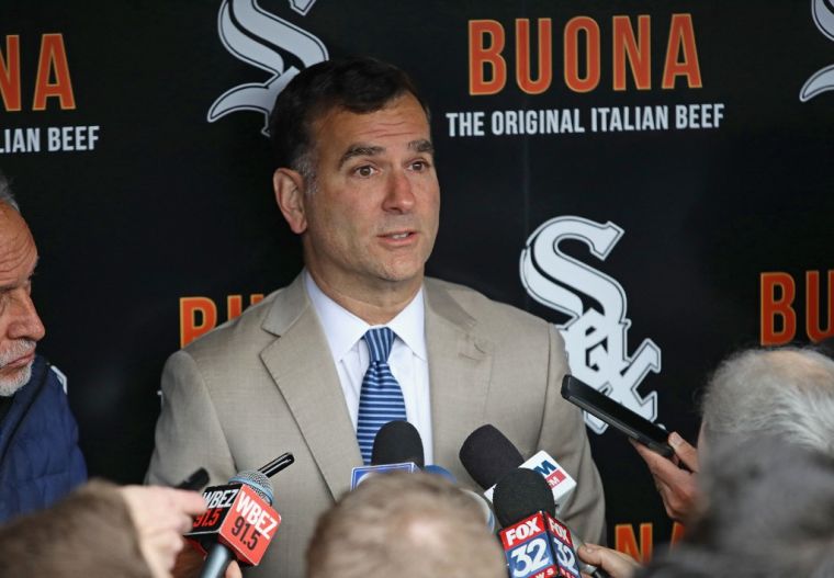 芝加哥白襪總管哈恩(Rick Hahn)被媒體爆出,遭到前白襪員工提告。法新社