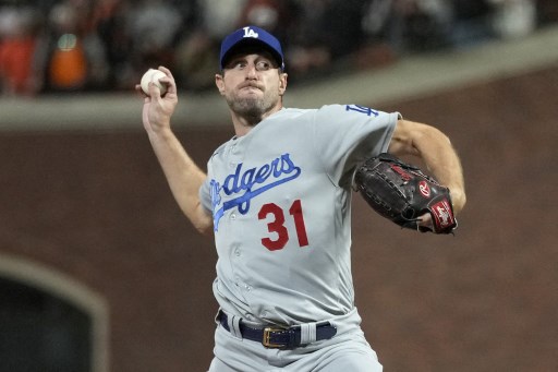 洛杉磯道奇王牌薛則(Max Scherzer)6天三度登板?法新社