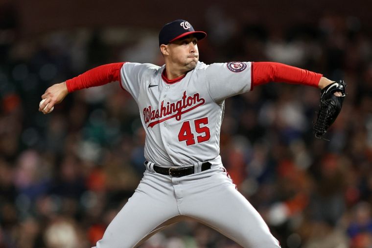 國民先發投手派出桑奇士(Aaron Sanchez),防禦率6.75,今年的壓制力堪憂。法新社