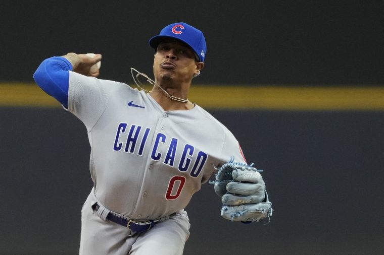 史卓曼(Marcus Stroman),今年的狀態有慢慢回穩的跡象。法新社