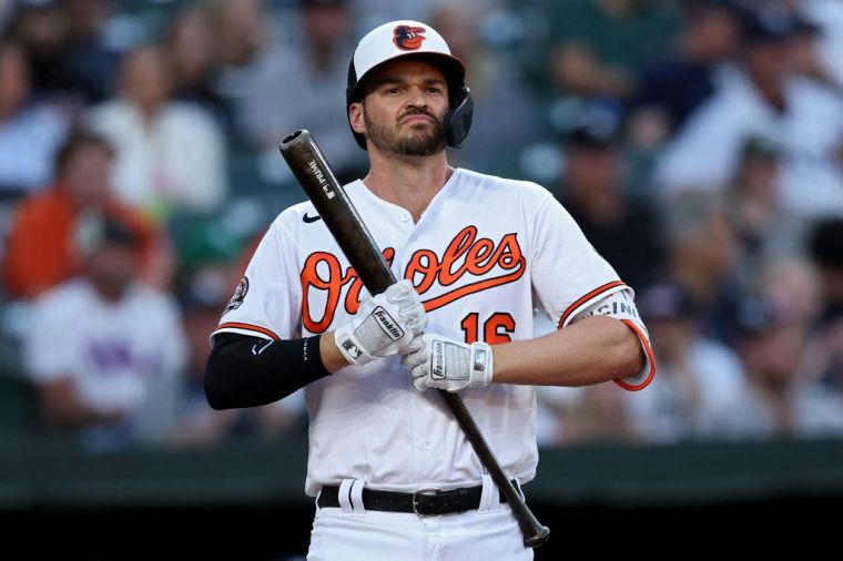金鶯球場奇異設計,連金鶯當家主砲曼西尼(Trey Mancini)都不愛。法新社