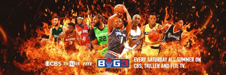 BIG3聯盟2017年成立。摘自Big3 推特