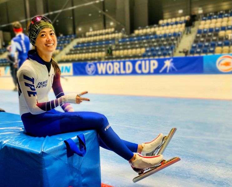 黃郁婷也是今年中華隊冬奧最有機會奪牌的選手。摘自黃郁婷臉書