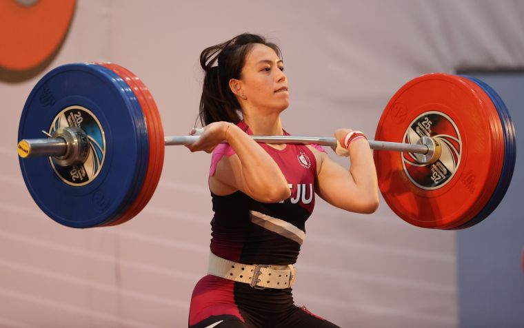 郭婞淳第五度在全大運摘金。李天助攝