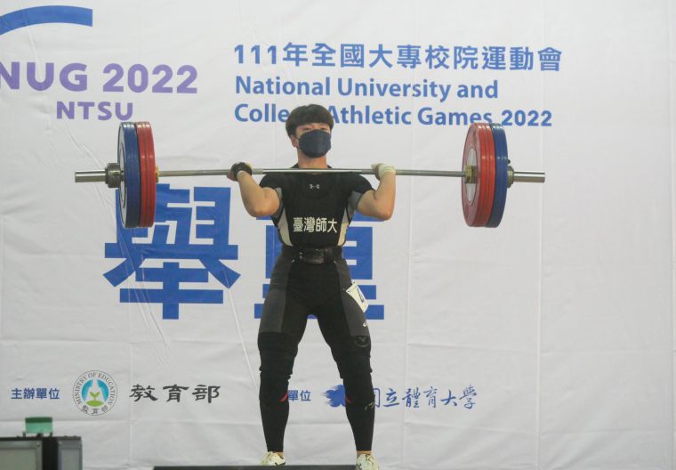 陳玟卉戴口罩參賽初體驗。吳宣萱攝