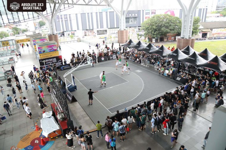 3X3.EXE總決賽場地臺中火車站。大會提供