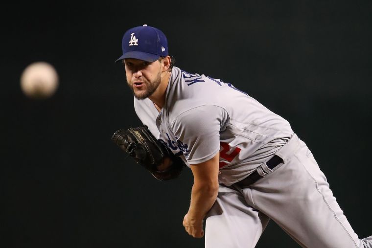 道奇王牌柯蕭(Clayton Kershaw)本季防禦率2.96，近3戰小失水準。法新社