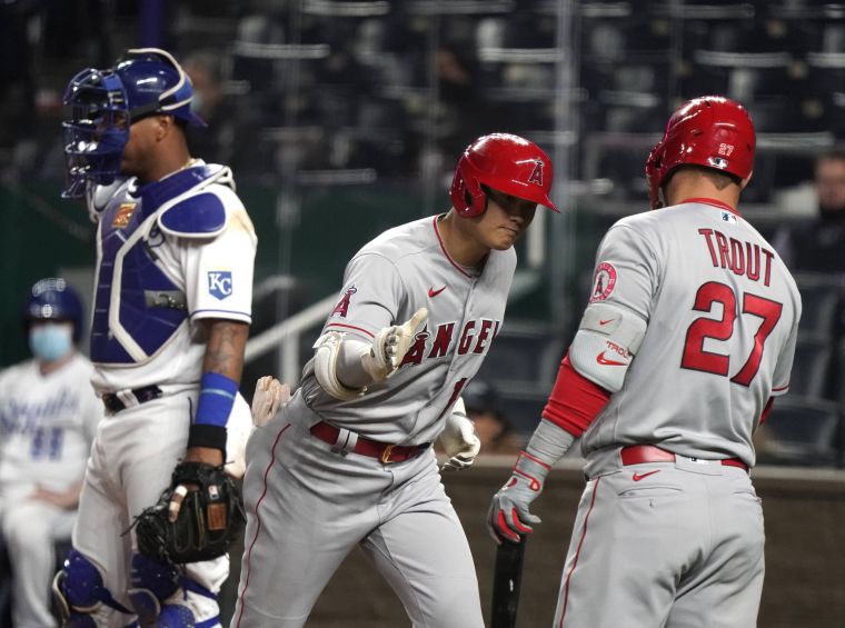 大谷翔平曝續留天使的先決條件。法新社