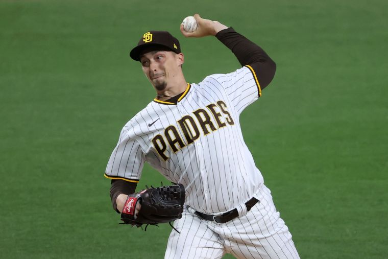 教士王牌左投史奈爾(Blake Snell),防禦率1.86,壓制力相當出色。法新社