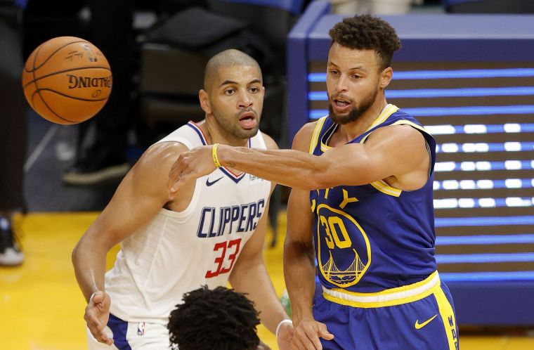 柯瑞(Stephen Curry)近期的進攻手感相當不錯。法新社