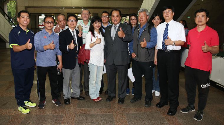 全國跆拳道協會理事長吳兩平也到場助陣。大會提供