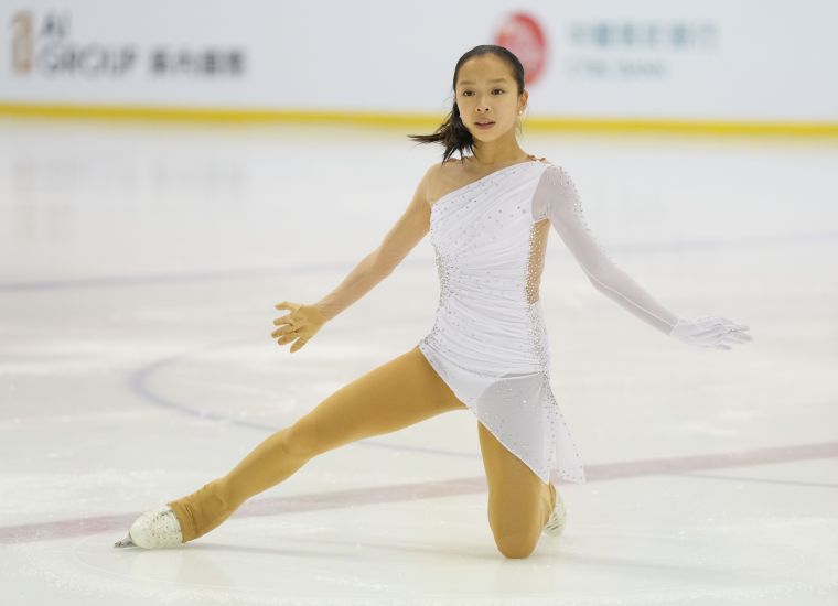 丁子涵選手。官方提供