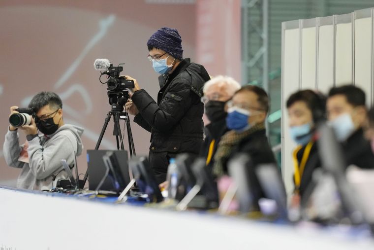 國花式滑冰錦標賽的虛擬裁判成幕後功臣。大會提供