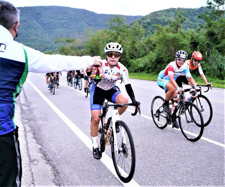 Bryton Racing Team唯一女子車手邱聖芯。Bryton提供