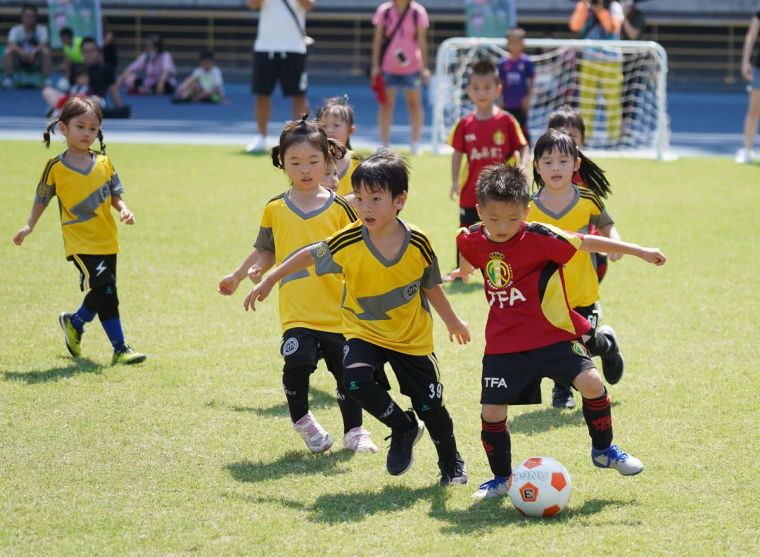 TFA再度於北市幼兒足賽捲起旋風。大會提供