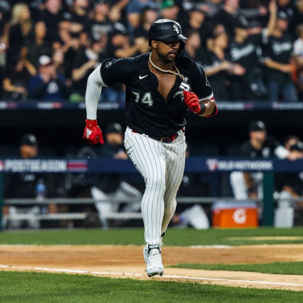 白襪外野手席曼尼茲(Eloy Jimenez)受傷。摘自席曼尼茲推特