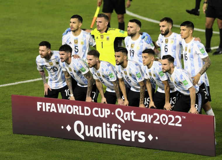 阿根廷總教練暗示梅西可能在卡達世足賽後退出國際賽。摘自阿根廷足球隊推特