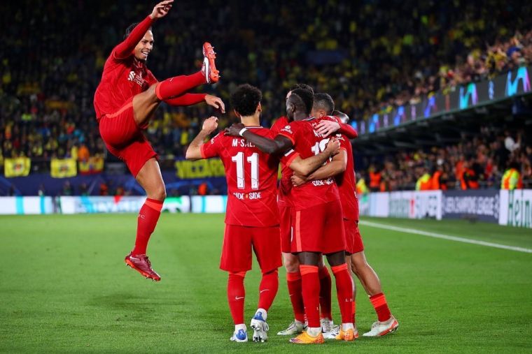 紅軍利物浦逆轉第十度進軍歐冠決賽。摘自官方推特