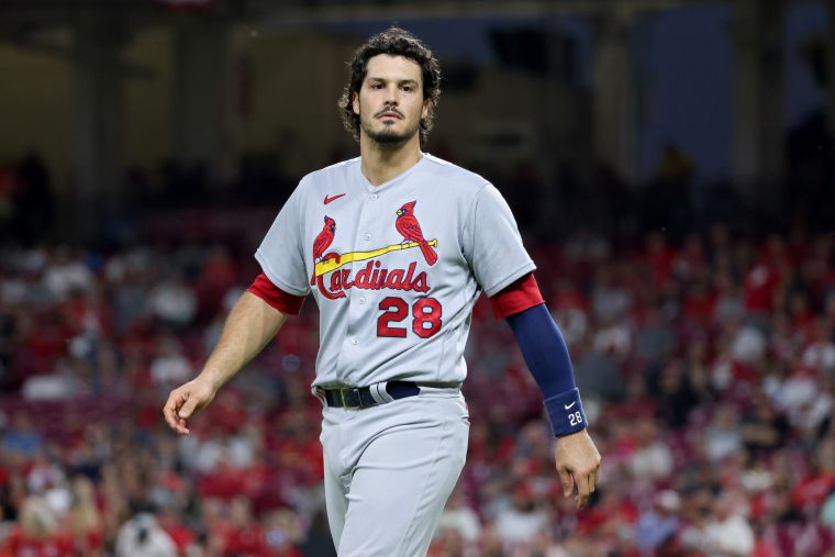 瑞納多(Nolan Arenado)因不滿對方投手投出頭部近身球而爆發兩隊衝突。法新社