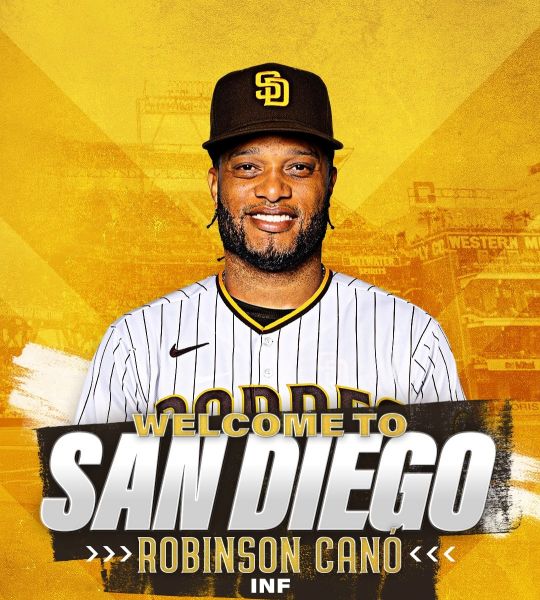 昔日明星二壘手卡諾(Robinson Cano)加盟教士。摘自教士推特