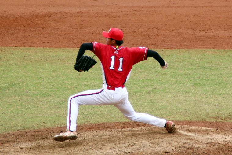 南華投手李子強守住勝利。大會提供