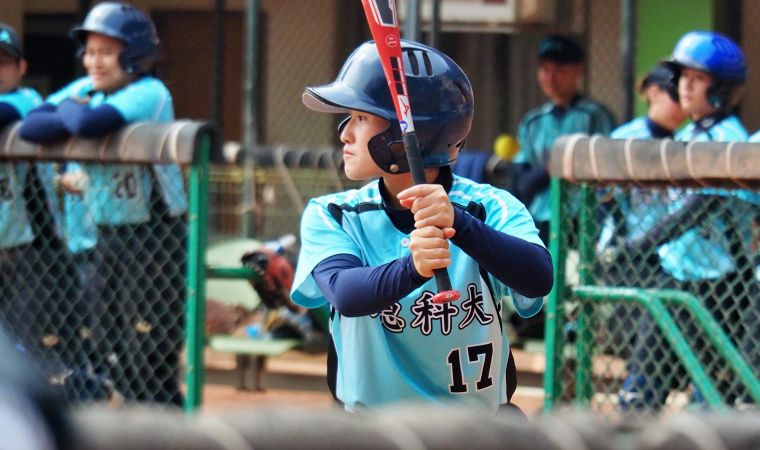 樹德科大日籍選手新開香音。(大專體總提供)