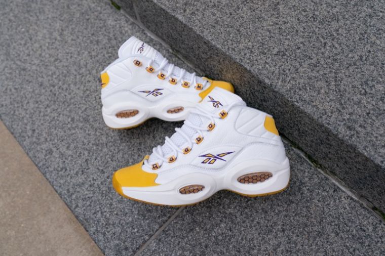 Question Mid “Yellow Toe”鞋款。官方提供