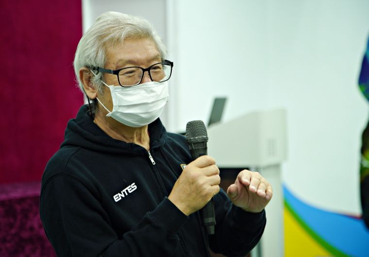 前體育署副署長彭臺臨擔任中華五人制足球聯盟會長。(大會提供)