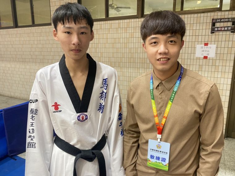 黃彥皓(右)更重視選手心理狀態。