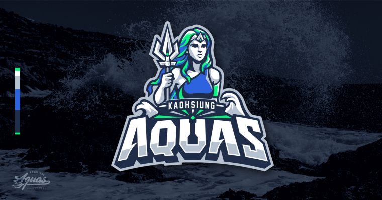 高雄海神籃球隊 LOGO 隊徽。官方提供