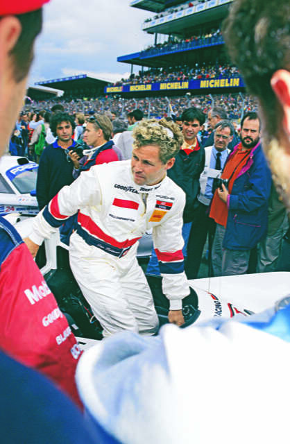 湯姆克里斯滕森TOM KRISTENSEN現身1997年利曼24小時耐力賽。官方提供