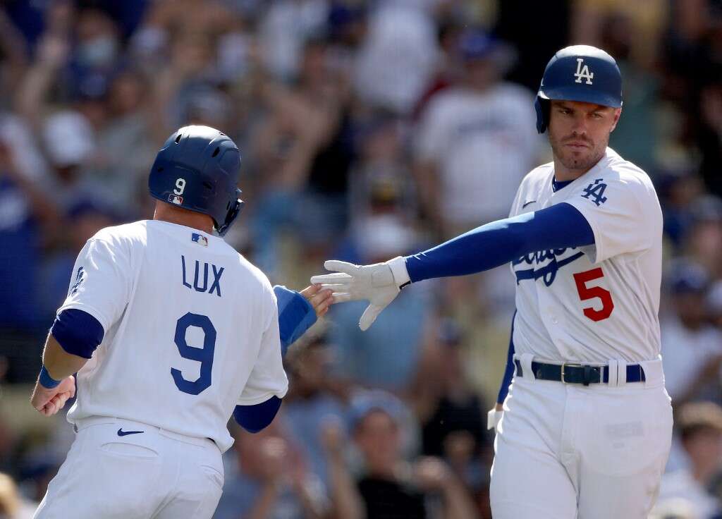 福里曼(Freddie Freeman)轉隊後第二次碰頭老東家遭球迷狂噓。法新社