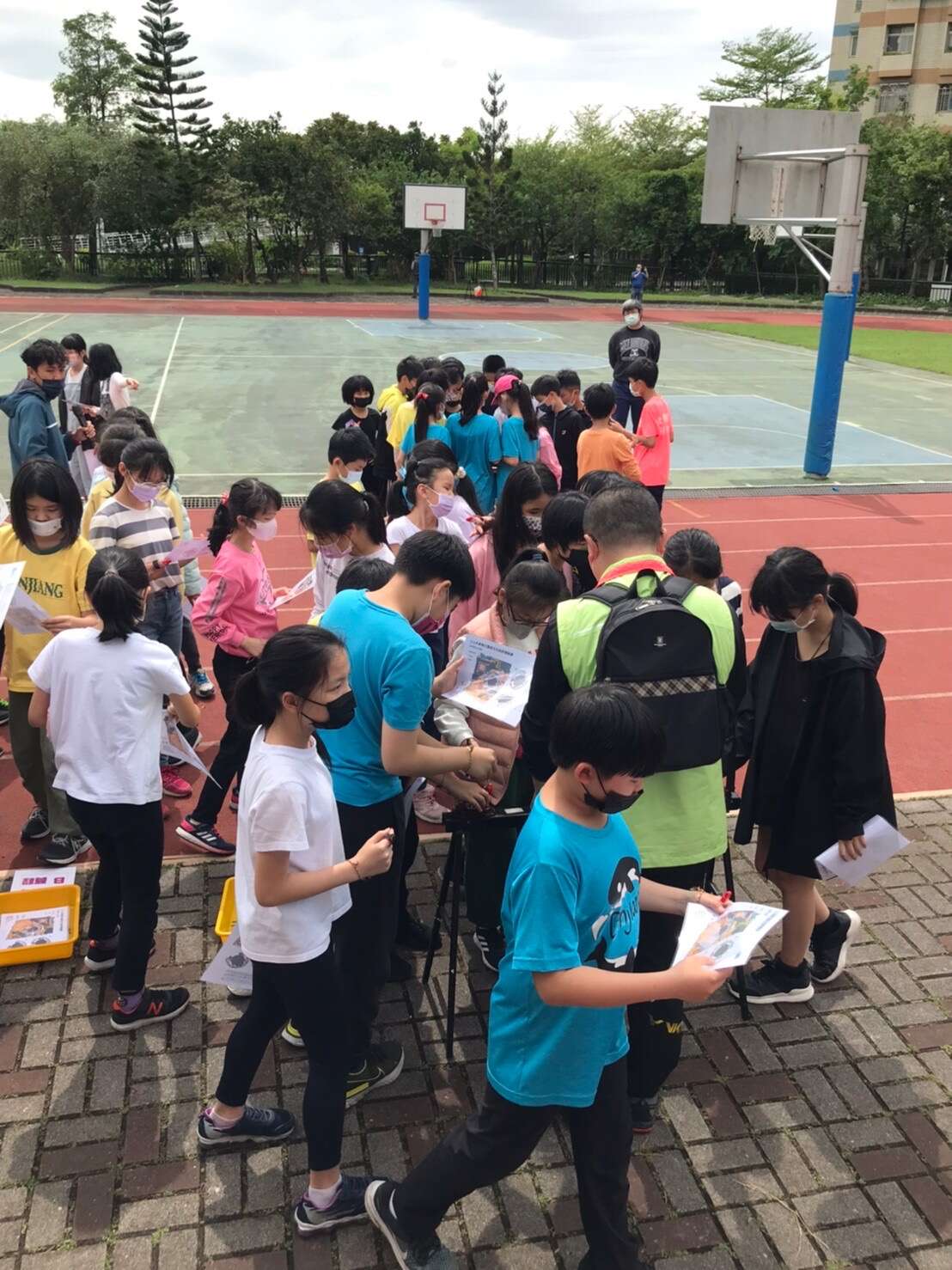 定向越野積極推廣到國小國中。中華民國定向越野協會提供